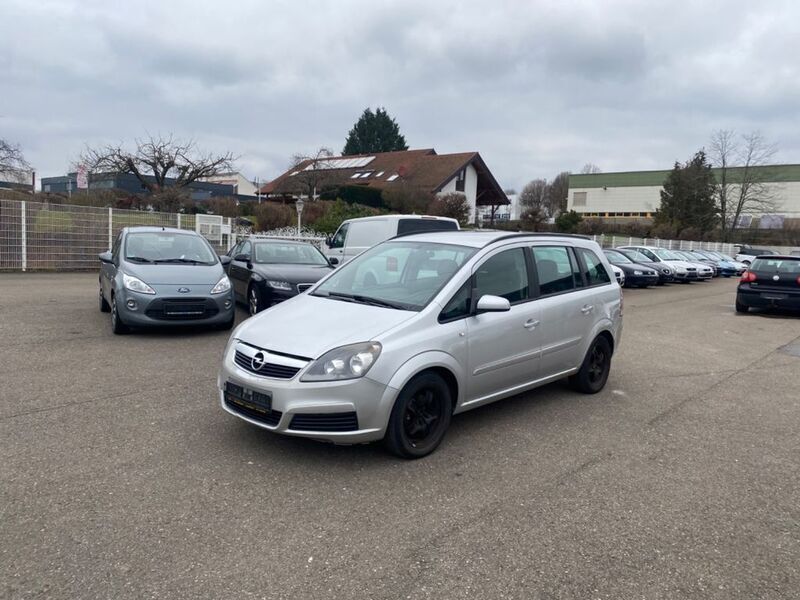 Silber Gebraucht 2007 Opel Zafira Edition Van / Kleinbus | 2.200 € - Bild 1/4