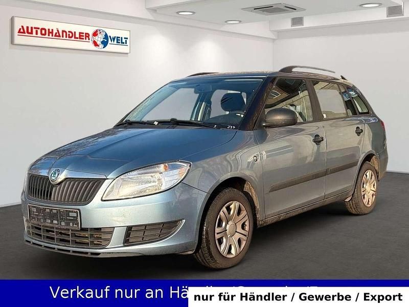 Gebraucht Skoda Fabia 90 PS (66 kW) 2010 Blau Kombi