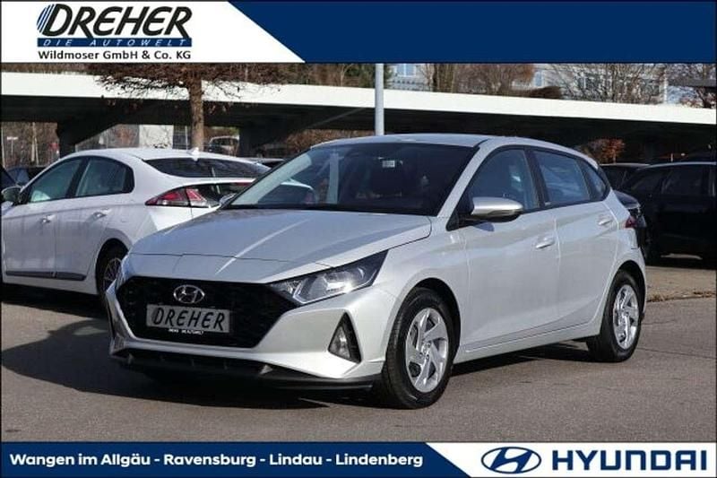 Sleek silver Gebraucht 2021 Hyundai i20 Select Kleinwagen | 13.290 € (Fairer Preis) - Bild 1/4