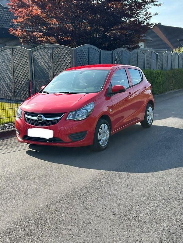 Rot Gebraucht 2015 Opel Karl Kleinwagen | 2.299 € (Guter Preis) - Bild 1/4