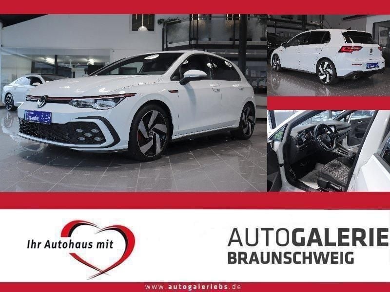Pure white Gebraucht 2021 VW Golf VIII GTI Limousine | 25.900 € (Superpreis) - Bild 1/4