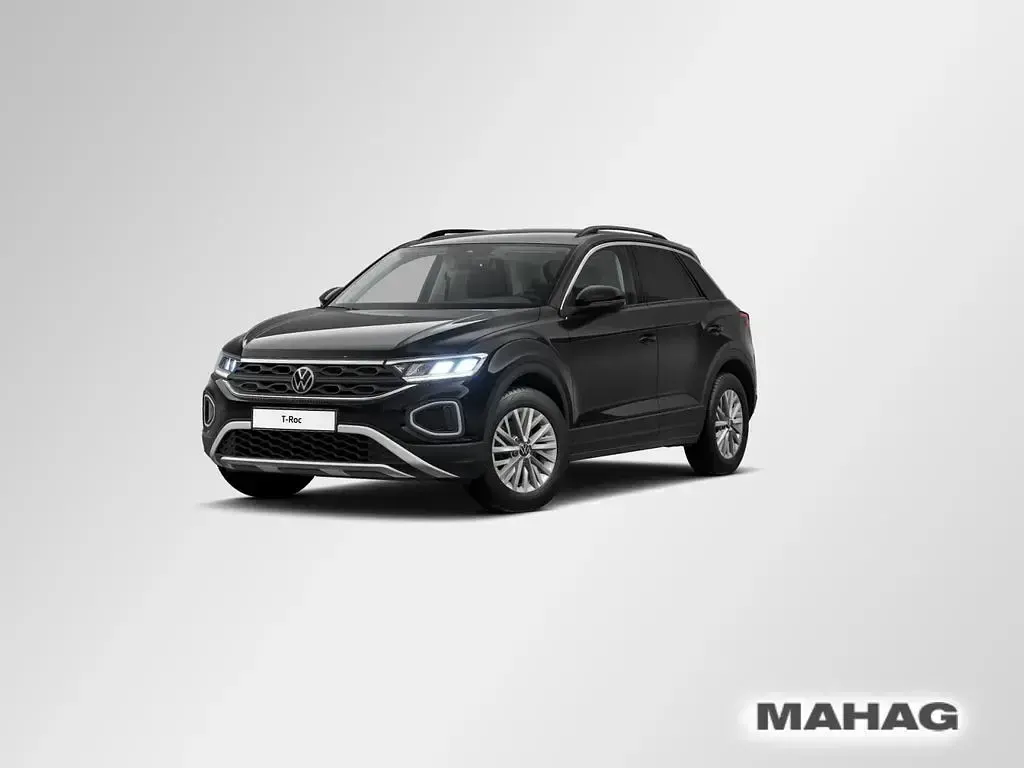 Gebraucht VW T-Roc Life 110 PS (80 kW) 2024 Schwarz SUV