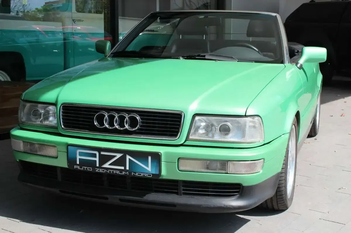 Gebraucht Audi 80 Sport 150 PS (110 kW) 1996 Grün Cabrio