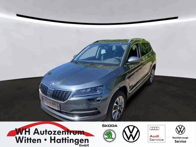 Quarzgrau metallic Gebraucht 2022 Skoda Karoq Clever SUV | 25.915 € (Guter Preis) - Bild 1/3