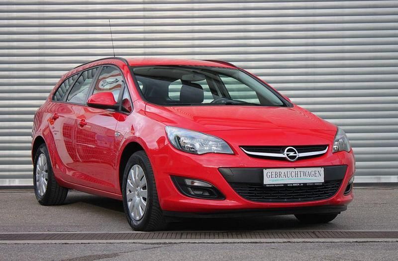 Gebraucht Opel Astra 110 PS (80 kW) 2016 Rot Kombi