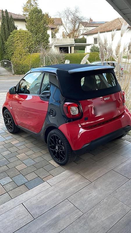 Gebraucht Smart ForTwo Electric Drive 41 kW (56 PS) 2019 Rot Cabrio