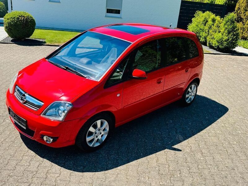 Rot Gebraucht 2009 Opel Meriva Van / Kleinbus | 4.499 € (Fairer Preis) - Bild 1/4