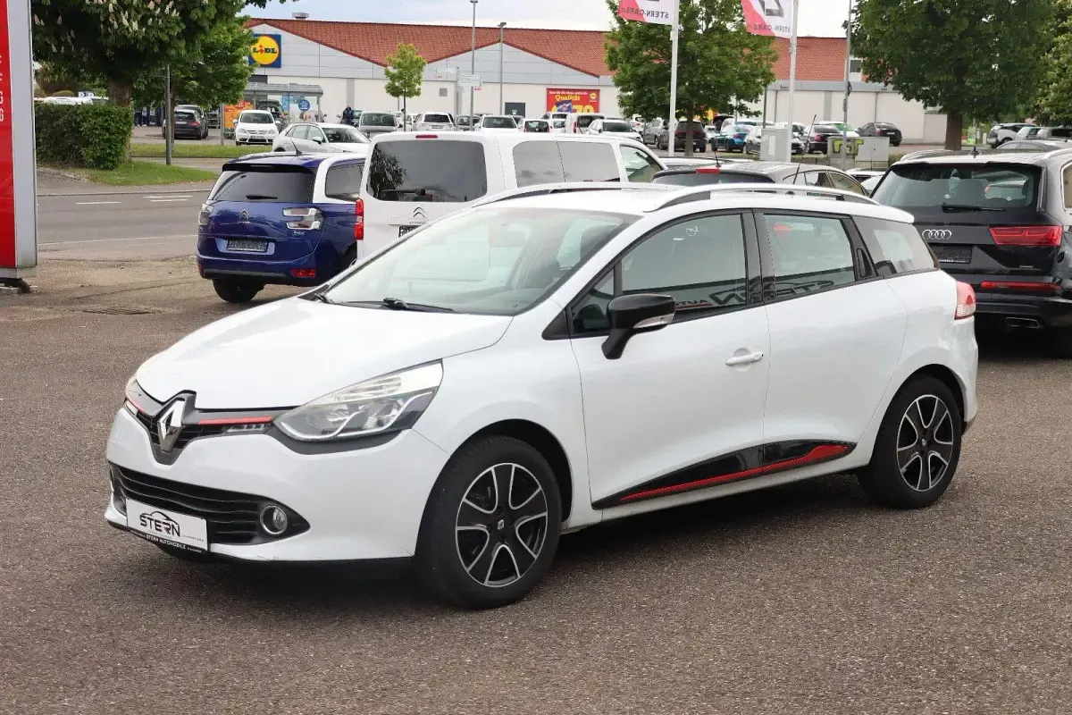 Gebraucht Renault Clio GrandTour Dynamique 90 PS (66 kW) 2015 Weiß Kombi