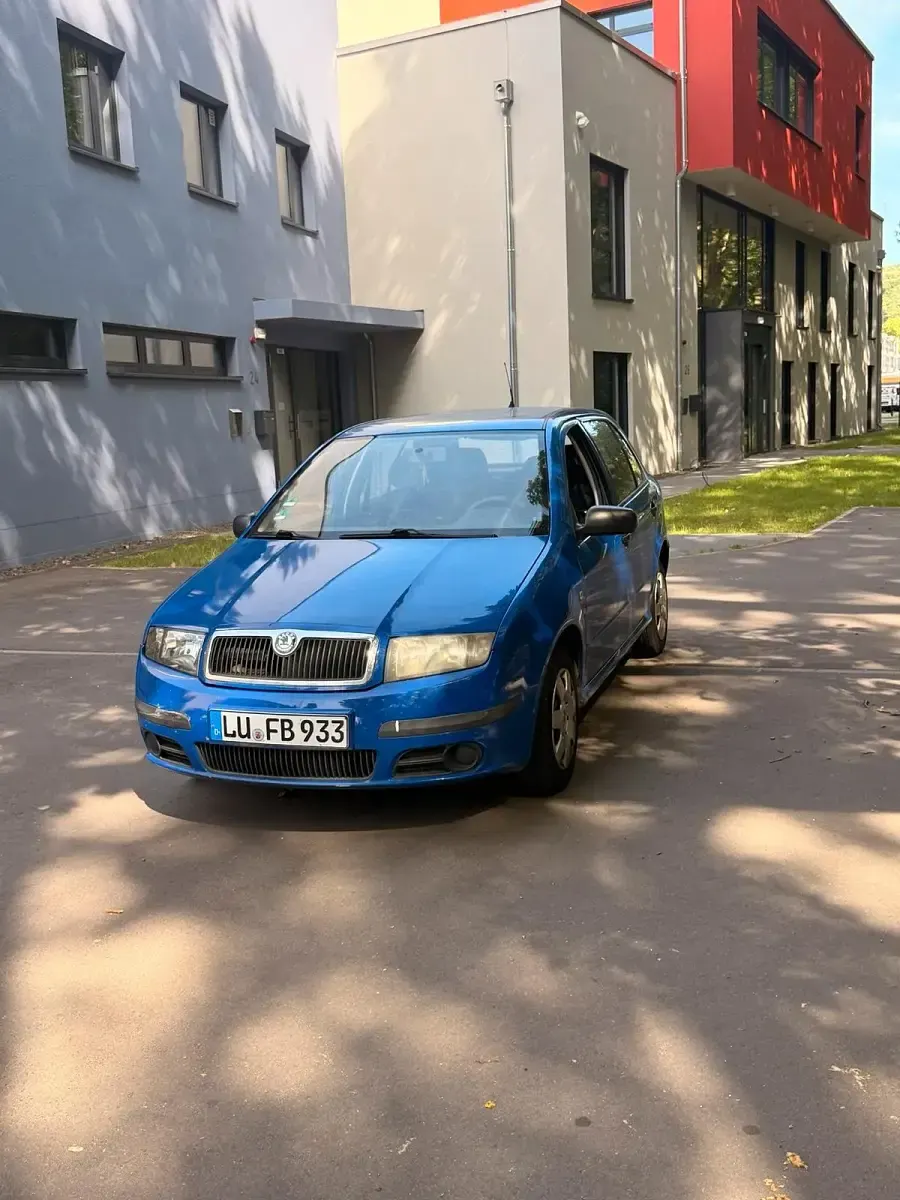 Gebraucht Skoda Fabia 55 PS (40 kW) 2005 Blau Kleinwagen