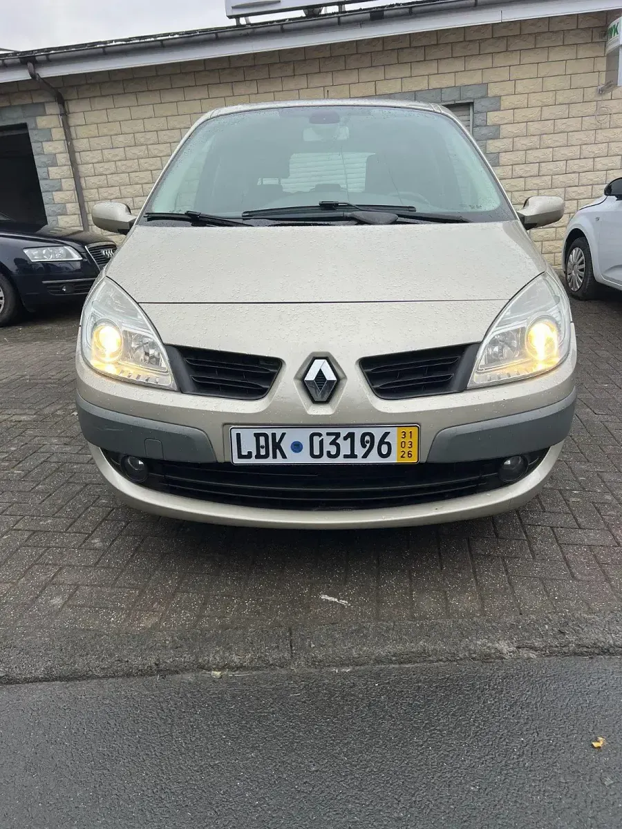 Gebraucht Renault Scénic II 111 PS (81 kW) 2007 Gold Van / Kleinbus