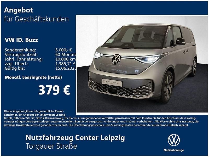 Silber Neu 2025 VW ID. Buzz Pro Van / Kleinbus | 69.990 € (Teuer) - Bild 1/3
