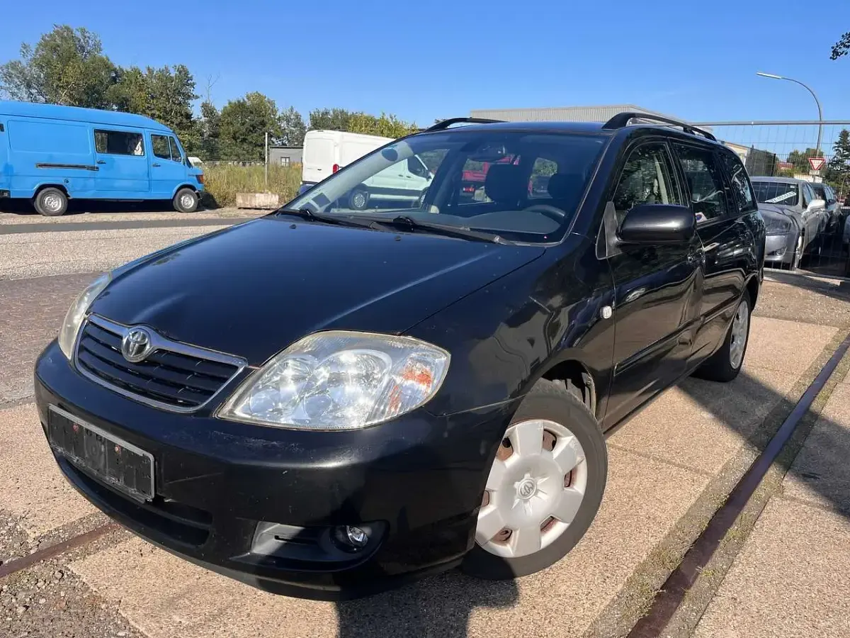 Gebraucht Toyota Corolla Sol 116 PS (85 kW) 2006 Black mica / ink Kombi