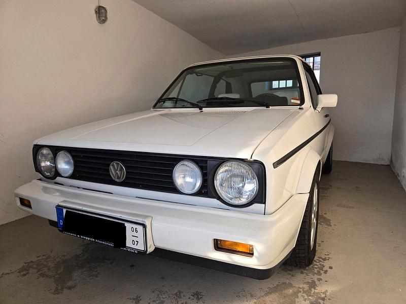 Weiß Gebraucht 1989 VW Golf Cabriolet Cabrio | 12.000 € - Bild 1/4
