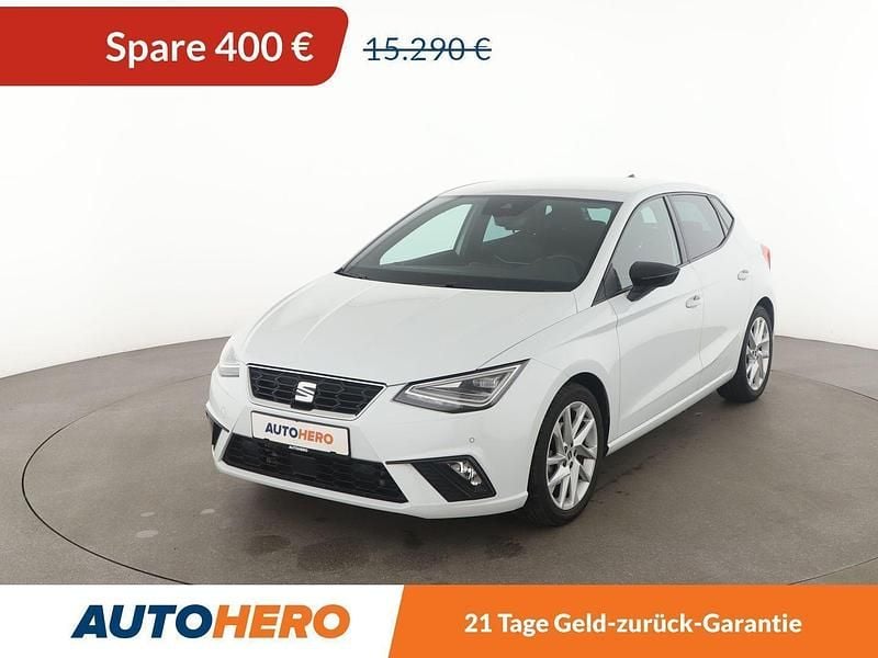 Weiß Gebraucht 2021 Seat Ibiza FR Kleinwagen | 14.890 € (Fairer Preis) - Bild 1/3