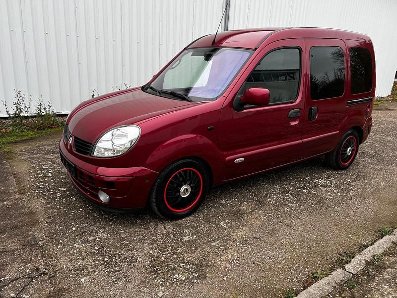 Rot Gebraucht 2006 Renault Kangoo Authentique Van / Kleinbus | 1.400 € (Superpreis) - Bild 1/4