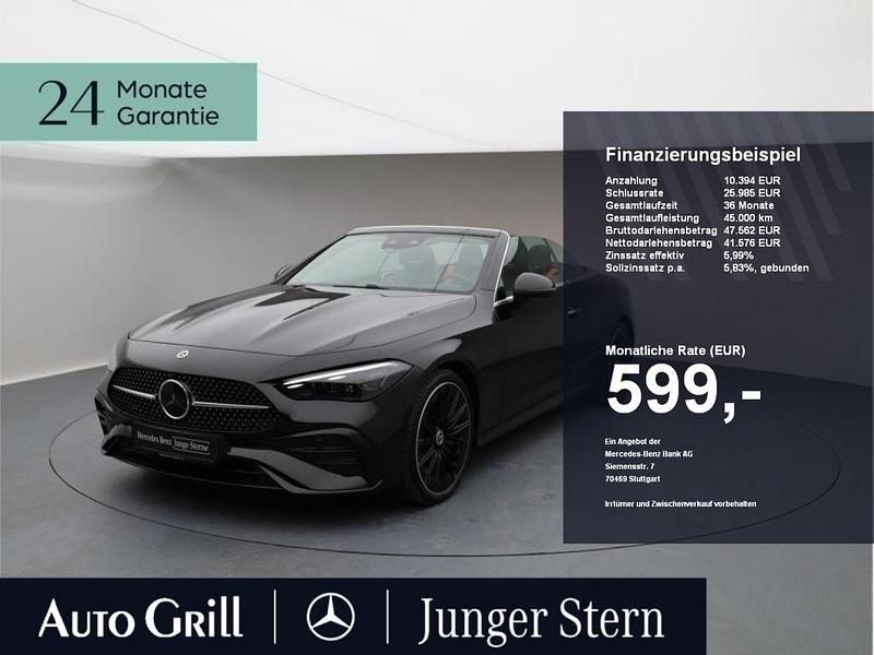Gebraucht Mercedes 200 AMG 204 PS (150 kW) 2024 Obsidianschwarz (metallic) Cabrio