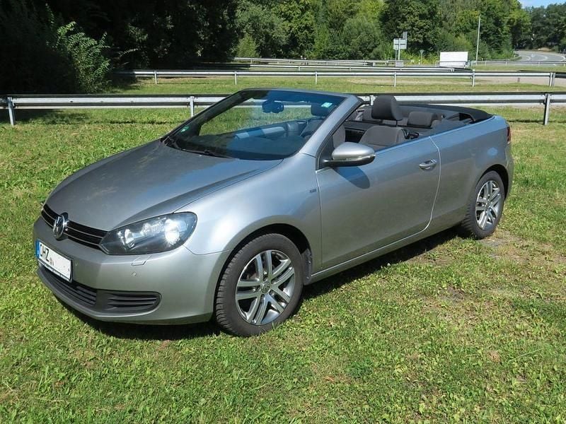 Gebraucht VW Golf Cabriolet 105 PS (77 kW) 2013 Silber Cabrio