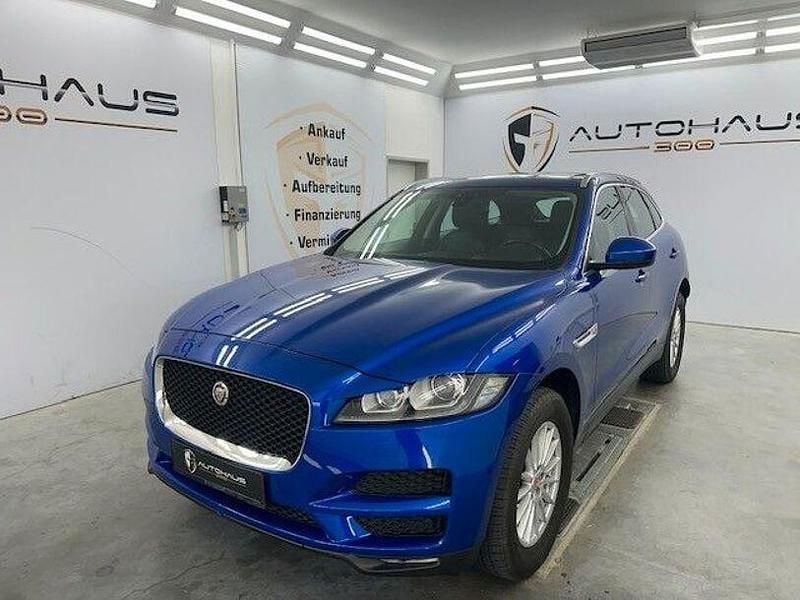 Blau Gebraucht 2017 Jaguar F-Pace Prestige SUV | 20.990 € (Guter Preis) - Bild 1/4