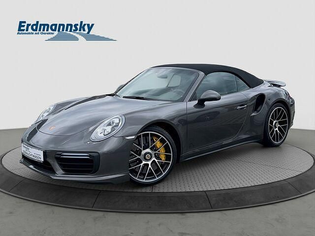 Gebraucht Porsche 911 Turbo S Cabriolet 581 PS (427 kW) 2017 Achatgrau Cabrio