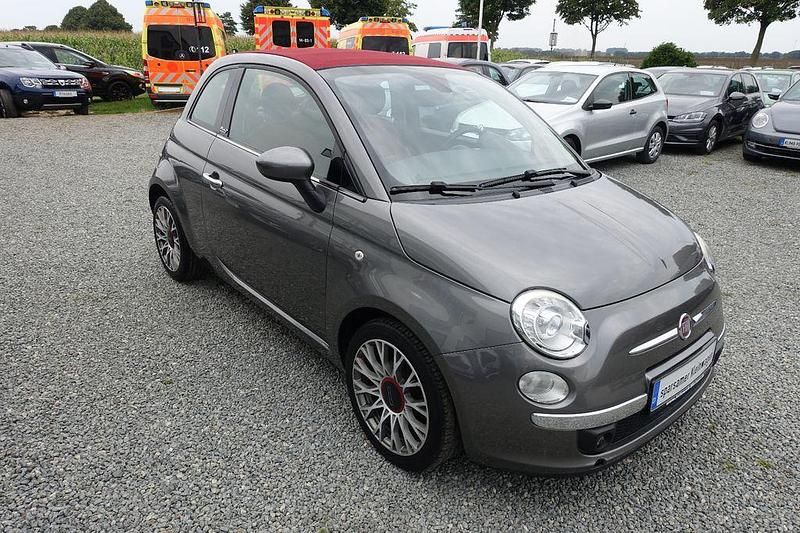 Używany Fiat 500C 86 KM (63 kW) 2011 Szary Kabriolet