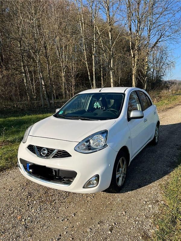 Weiß Gebraucht 2015 Nissan Micra N-TEC Kleinwagen | 5.450 € (Guter Preis) - Bild 1/4