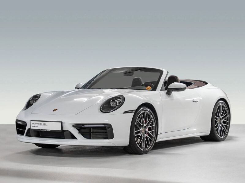 Weiss Gebraucht 2022 Porsche 911 Carrera S Cabriolet Cabrio | 143.800 € (Fairer Preis) - Bild 1/4