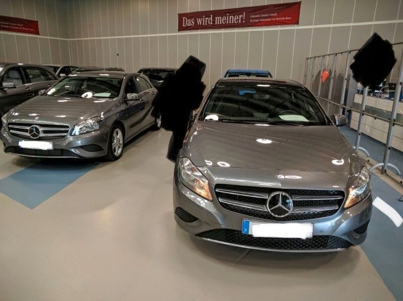Grau Gebraucht 2015 Mercedes A180 Style Limousine | 16.000 € (Fairer Preis) - Bild 1/4