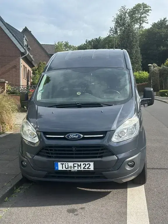 Gebraucht Ford Transit Custom 101 PS (74 kW) 2014 Blau Van / Kleinbus