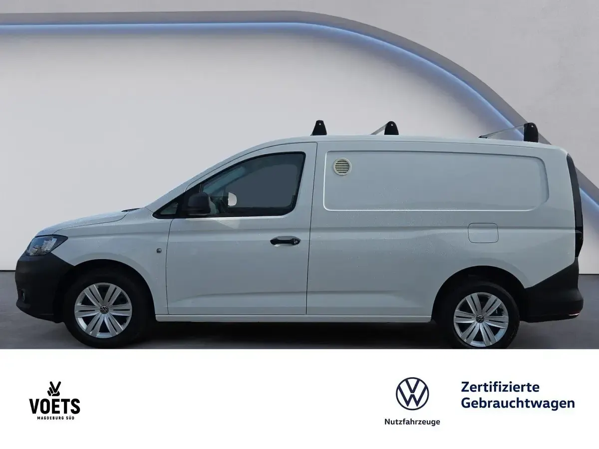 Gebraucht VW Caddy 102 PS (75 kW) 2022 Weiß Van / Kleinbus