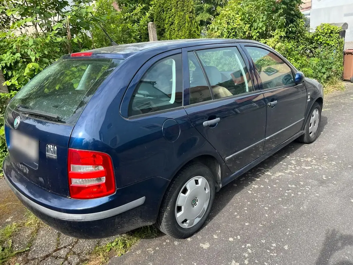Gebraucht Skoda Fabia 75 PS (55 kW) 2001 Blau Kombi