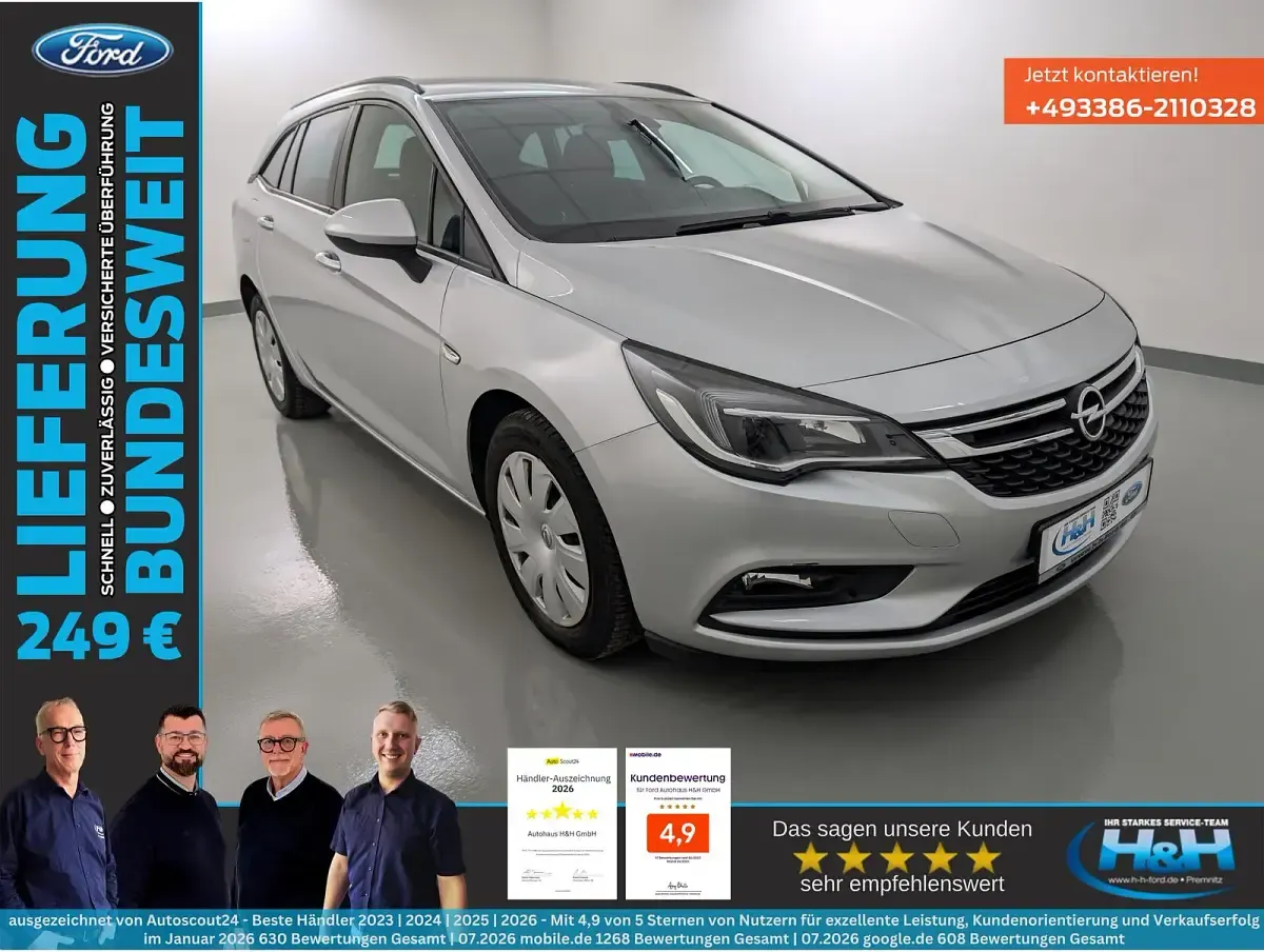 Gebraucht Opel Astra Business 105 PS (77 kW) 2019 Kombi