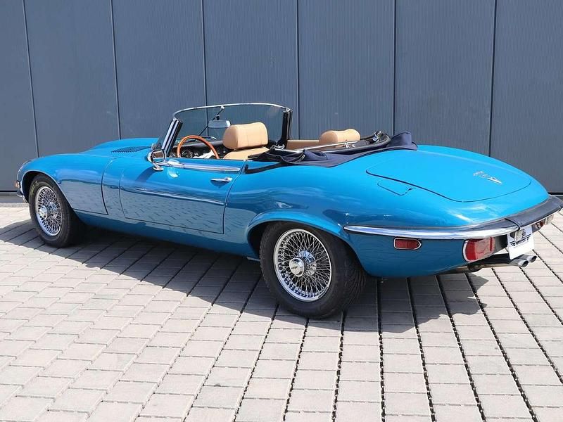Usata Jaguar E-Type 268 CV (197 kW) 1973 Blu Cabrio