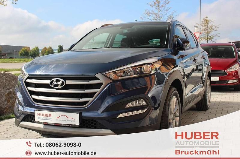 Gebraucht Hyundai Tucson Trend 177 PS (130 kW) 2017 Blau SUV