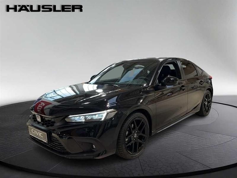 Crystal black pearl Neu 2025 Honda Civic Hybrid Limousine | 37.890 € (Fairer Preis) - Bild 1/4