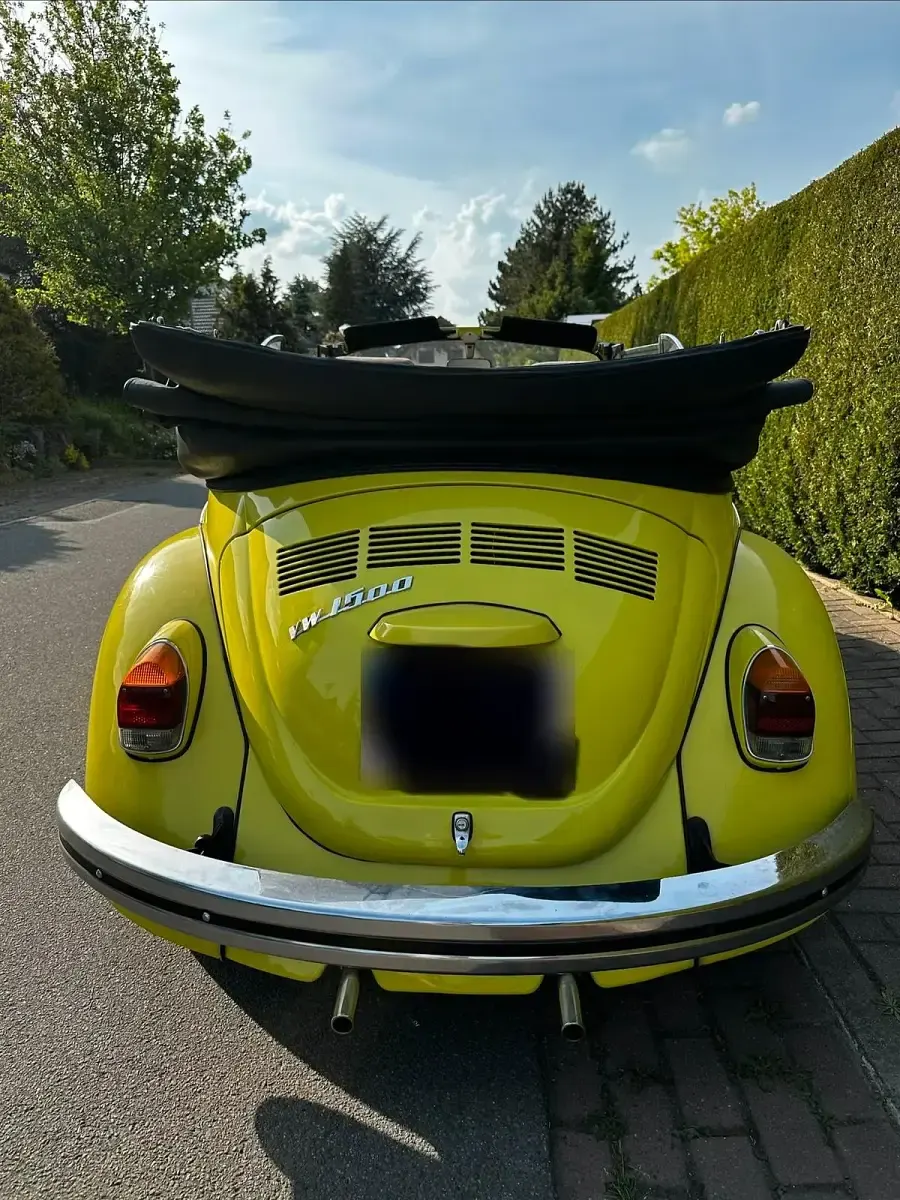 Gebraucht VW Type 3 50 PS (36 kW) 1970 Gelb Cabrio