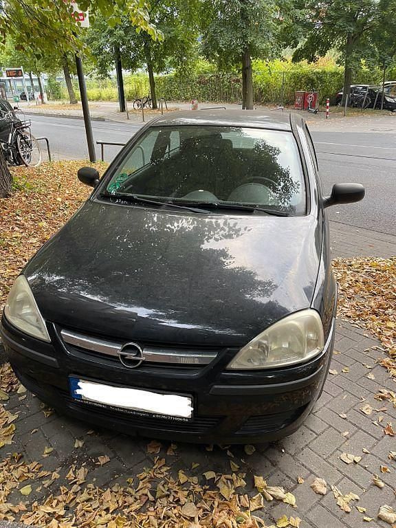 Schwarz Gebraucht 2005 Opel Corsa Limousine | 600 € (Superpreis) - Bild 1/4