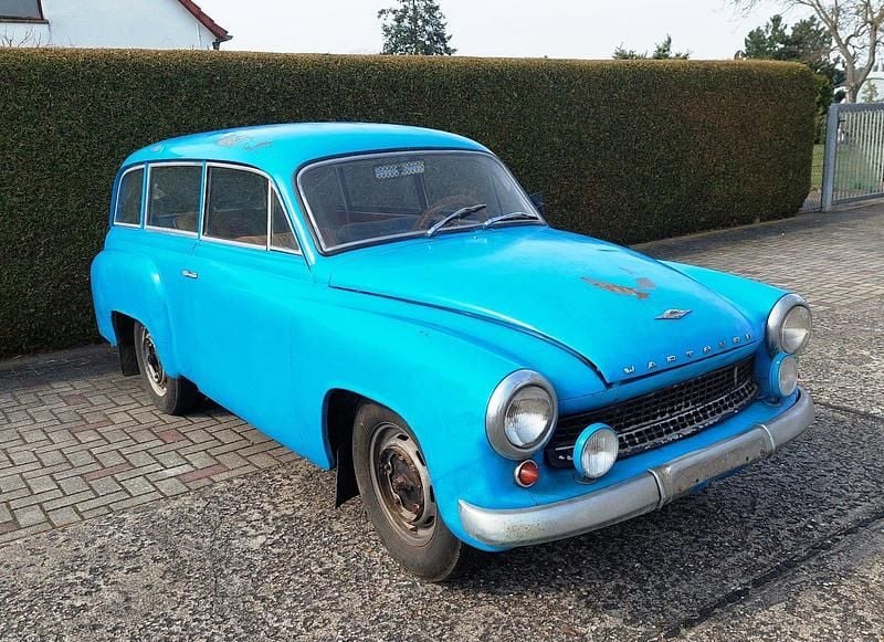 Blau Gebraucht 1965 Wartburg 311 Limousine | 7.750 € - Bild 1/4