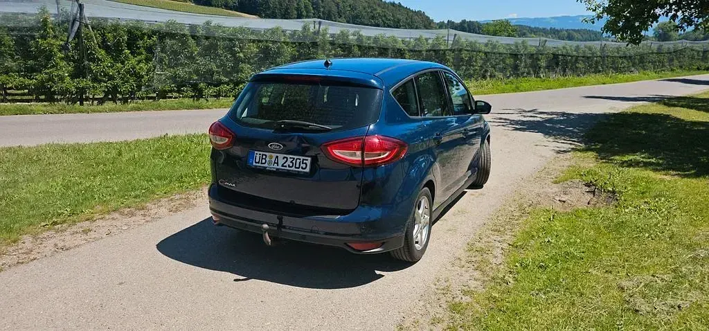 Gebraucht Ford C-MAX 120 PS (88 kW) 2018 Blau Van / Kleinbus