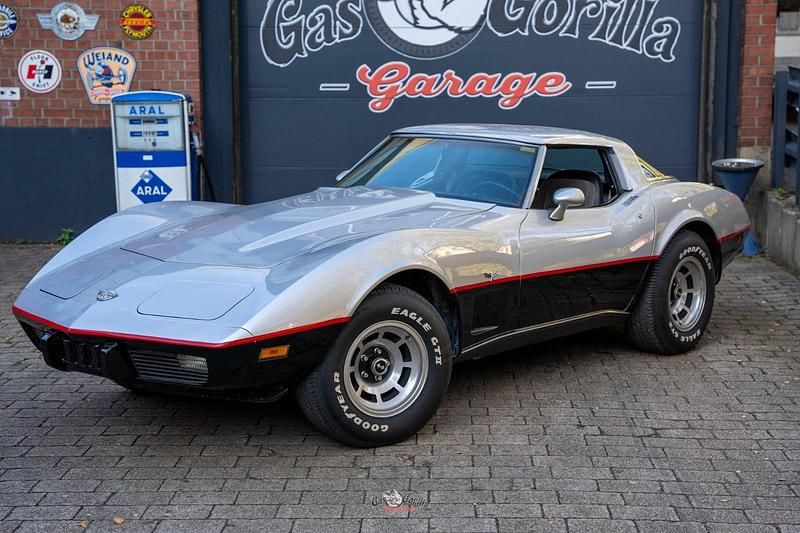 Schwarz Gebraucht 1978 Corvette C3 Cabrio | 27.500 € - Bild 1/4