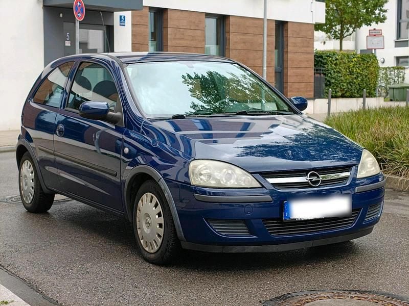 Blau Gebraucht 2004 Opel Corsa Kleinwagen | 1.000 € (Guter Preis) - Bild 1/4