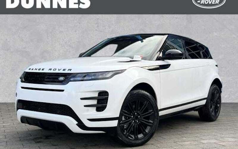 Weiss Gebraucht 2023 Land Rover Range Rover evoque SE Dynamic SUV | 55.890 € - Bild 1/4