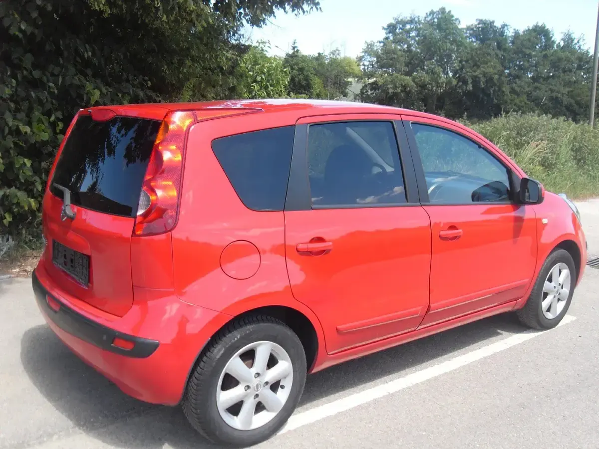 Gebraucht Nissan Note 110 PS (80 kW) 2006 Rot Kleinwagen