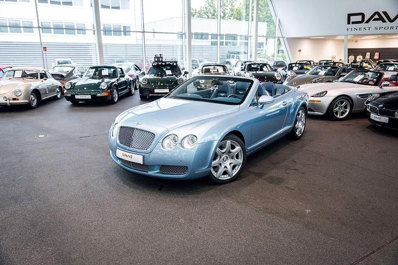 Blau Gebraucht 2010 Bentley Continental GT Convertible Cabrio | 54.900 € - Bild 1/4