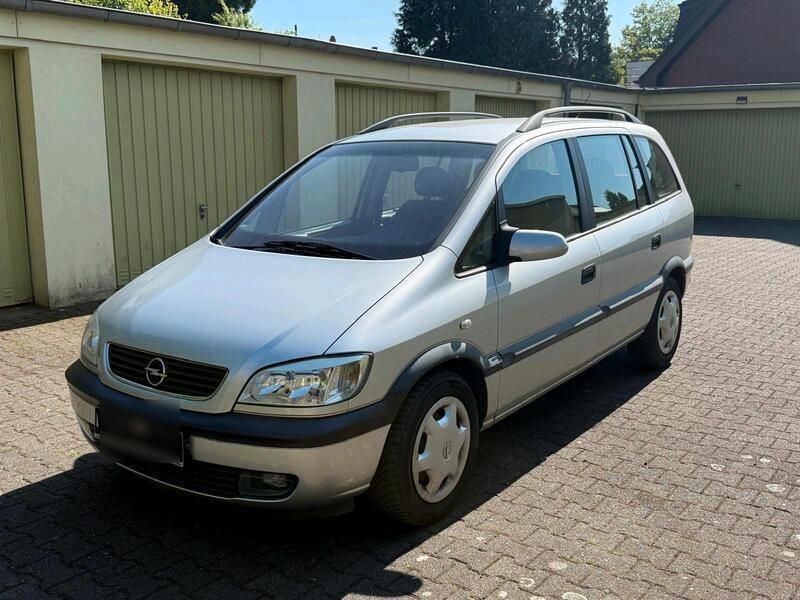 Silber Gebraucht 2001 Opel Zafira Van / Kleinbus | 1.100 € (Guter Preis) - Bild 1/4