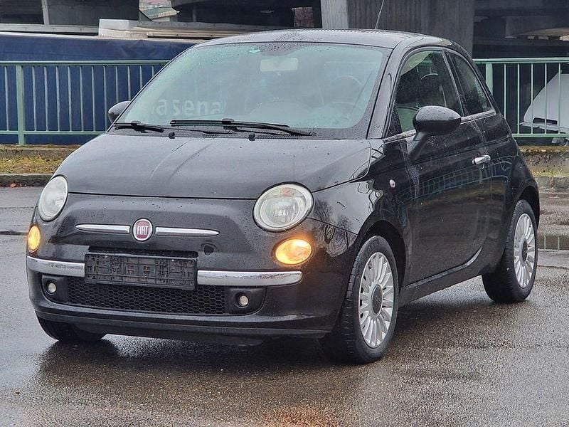 Gebraucht Fiat 500 Lounge 101 PS (74 kW) 2009 Schwarz Kleinwagen