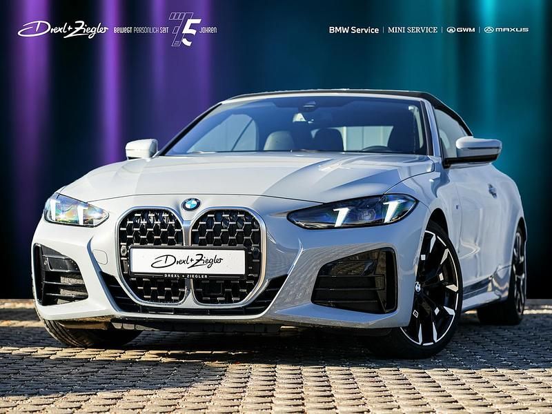 M brooklyn grau metallic Gebraucht 2025 BMW 420 M Sport Cabrio | 49.980 € (Guter Preis) - Bild 1/4