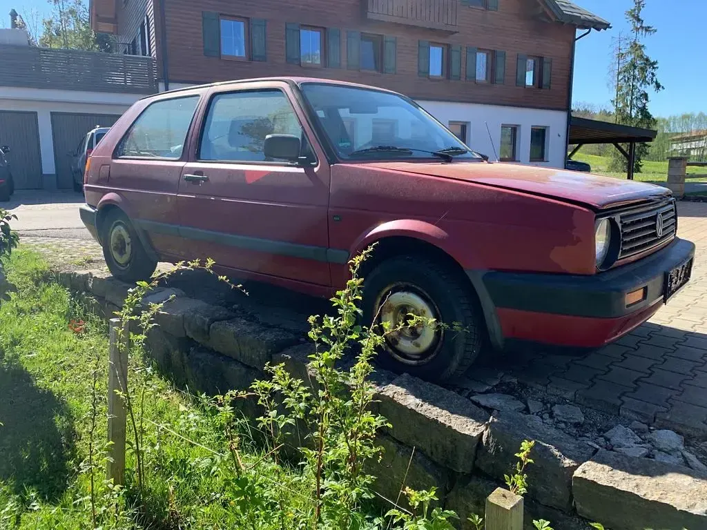 Gebraucht VW Golf III 69 PS (50 kW) 1991 Rot Kleinwagen