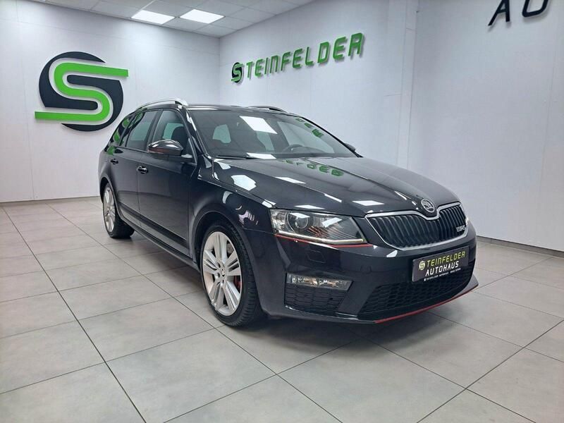 Schwarz Gebraucht 2013 Skoda Octavia RS Kombi | 10.990 € (Fairer Preis) - Bild 1/4