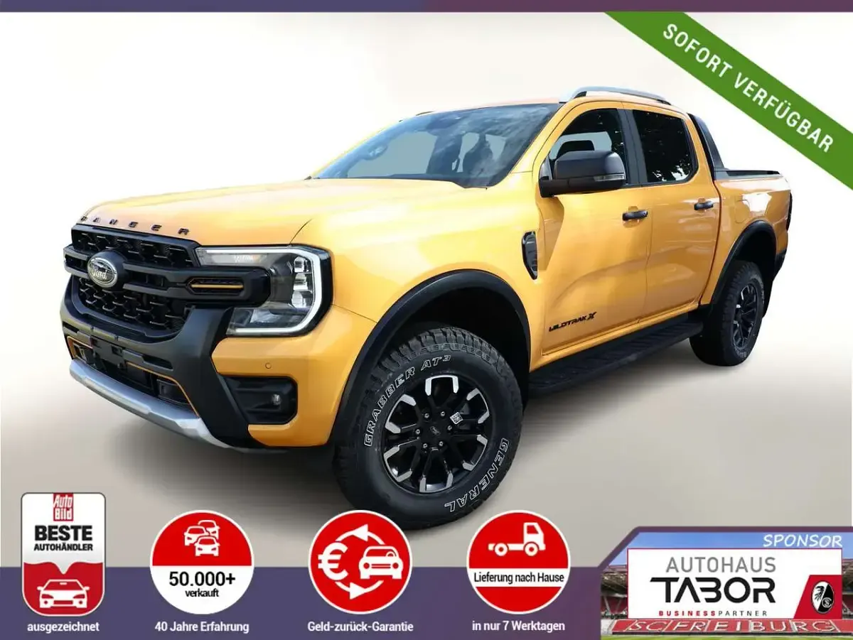 Neu Ford Ranger Wildtrack 205 PS (150 kW) 2026 Orange Pickup