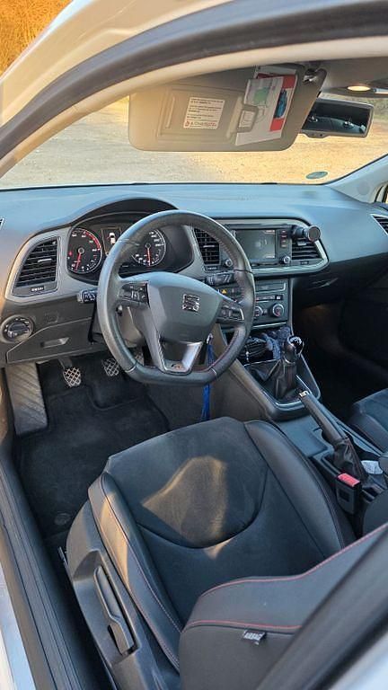 Gebraucht Seat Leon SC FR 140 PS (102 kW) 2015 Weiß Kleinwagen